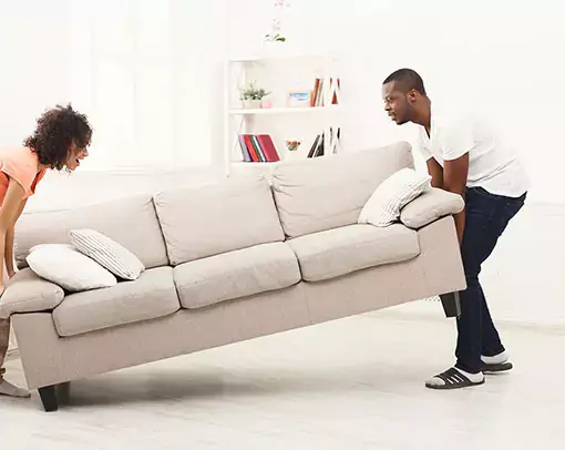 before-your-tile-installation Moving sofa | CR Carpet